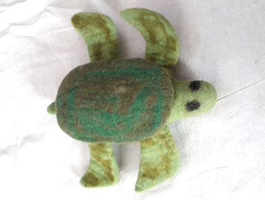 Felt animal - Turtle