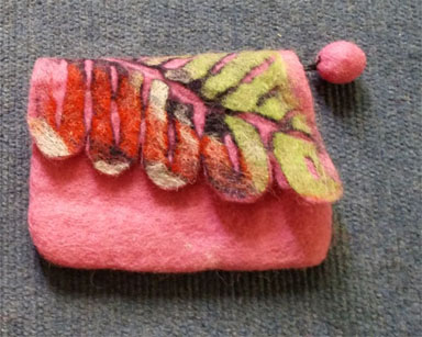 Handmade Felt Purse