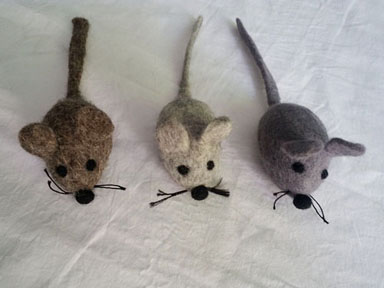 Felt Mouse Cat Toy