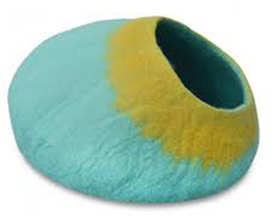 Feltd wool Cat Cave Bed